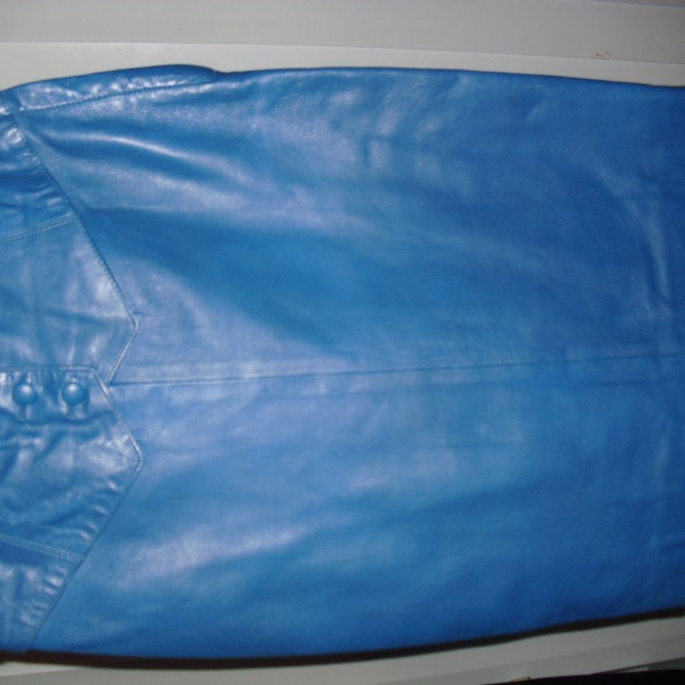 Cerruti 1881,Paris,Genuine French,Leather Skirt,Euro … Gem